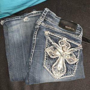 Grace in L.A. Cross Jeans